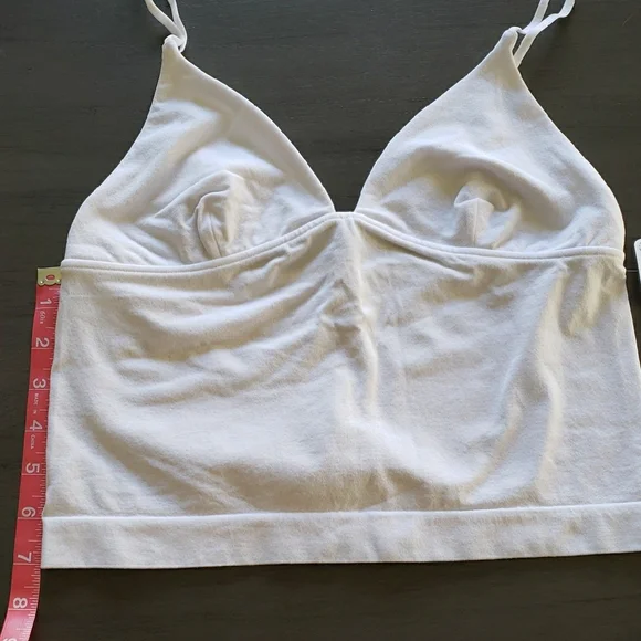 Free People White Bralette/Cami - Picture 3 of 5